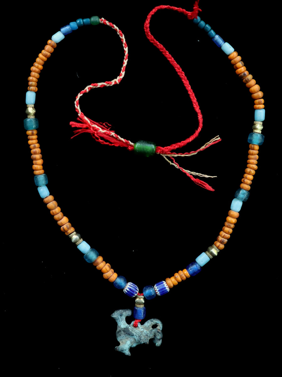 43 Dong Son pendant with other ancient beads necklace. – Balique