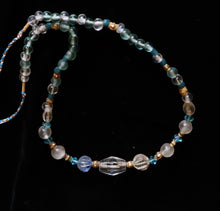 Load image into Gallery viewer, 44 Rock crystal and gold beads