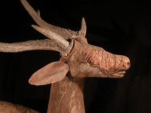 Load image into Gallery viewer, Antique Balinese Temple Deer. Also known as Kidang or Menjuangan