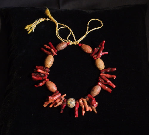 23 Mosaic bead and wild coral.