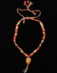 113 Face bead necklace