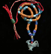 Load image into Gallery viewer, 43 Dong Son pendant with other ancient beads necklace.